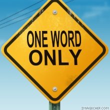 the word only
